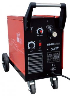 SWP Red Line Mig 210 Turbo MIG Welder with Euro Torch - Click Image to Close